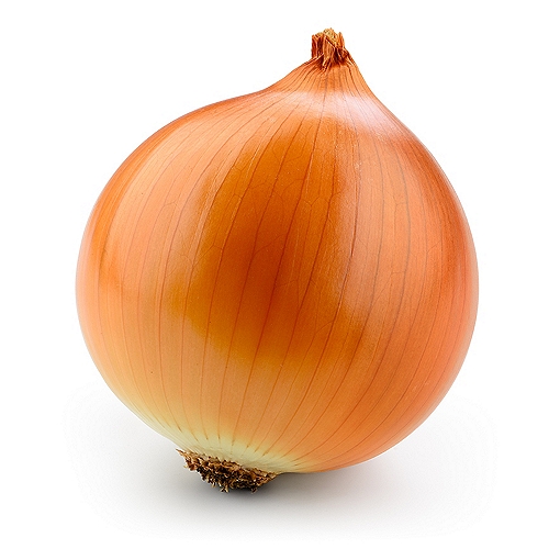 Yellow skinned onion with a strong tasty flavor.  